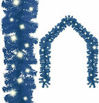 vidaXL Lighted Christmas Garland Blue 1000cm 1pc