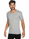 Men's Undershirts Short-sleeved in Gray Color 3Pack