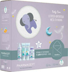 Pharmasept Baby Promo Pack με Extra Sensitive Bath 250ml & Micellar Water 300ml & Extra Calm Cream 150ml & Soothing Cream 150ml & Δώρο Μπουρνούζι-Κάπα 5τμχ