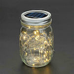 Aca Christmas Glass Battery Lantern 13.5x7.7cm