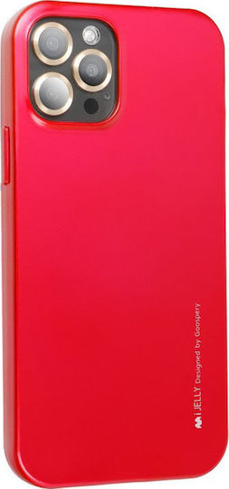 Mercury iJelly Slim Fit Back Cover Σιλικόνης Κόκκινο (iPhone 13 Pro)