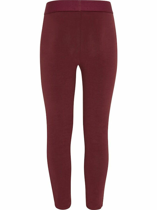Kids Legging Long Burgundy 1008 Basic