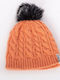 Hurley San Marino Knitted Beanie Cap Orange