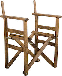Klikareto Sunset Skeleton for Director's Chair Wooden 2 Pieces 57x54x88cm Beige