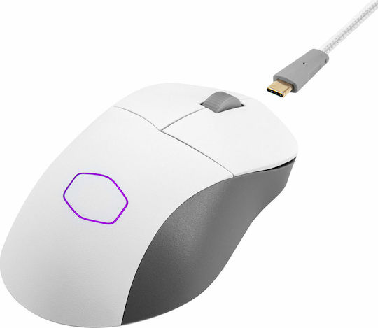 CoolerMaster MM731 Ασύρματο RGB Gaming Ποντίκι 19000 DPI Λευκό