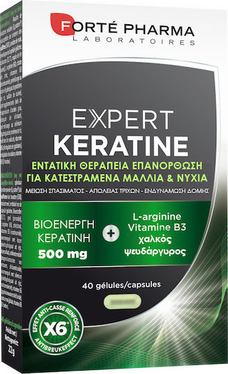Forte Pharma Expert Keratine Special Food Supplement 40 Capsules