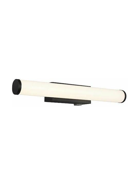 Trio Lighting Mattimo Classic Lamp Bathroom with Integrated LED and Warm White Light Black 40cm