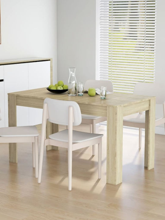 Table Dining Room Wooden Sonoma 140x74.5x76cm