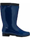 Damen Gummistiefel Blau