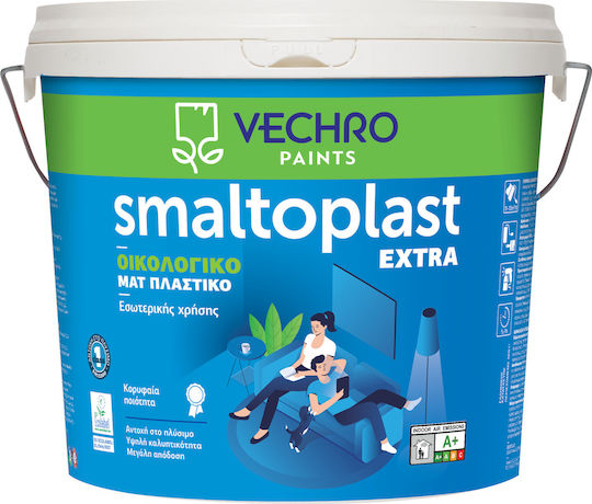 Vechro Smaltoplast Extra Eco Base TR Пластмасов Боя Екологичен за Вътрешен Употреба 1лт