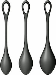Satisfyer Yoni Power 2 Κολπικές Μπάλες 3τμχ Black