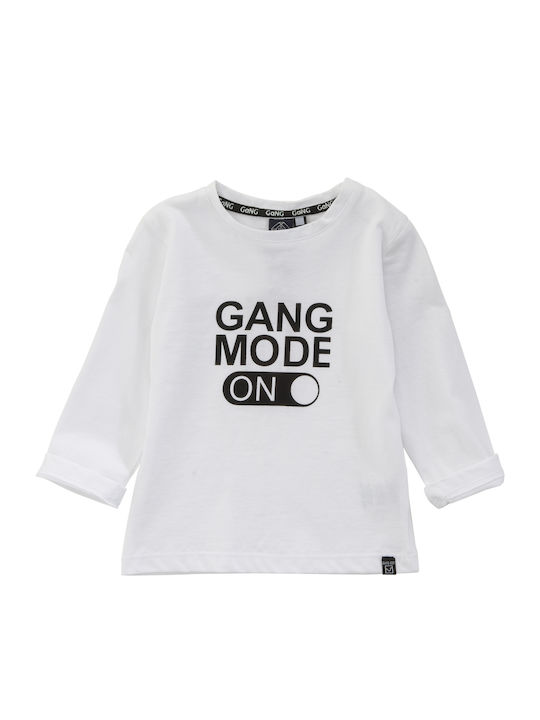 Gang Kids Blouse Long Sleeve White