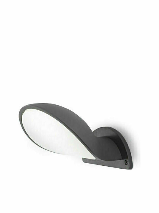 Gea Luce Wall-Mounted Outdoor Spot Light LED IP65 10W with Natural White Light