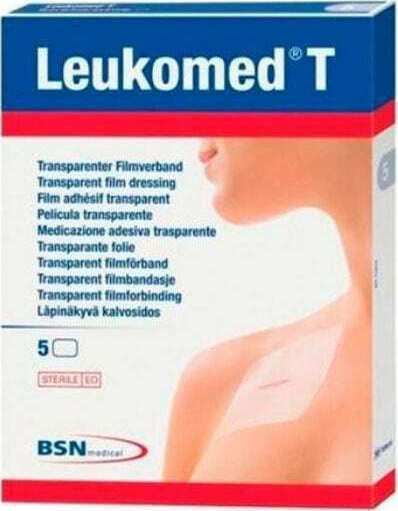 BSN Medical Leukomed T Waterproof & Sterilized Plasters 20x15cm 5pcs