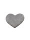 Saint Clair Kids Decorative Pillow Heart Silver 30x30cm