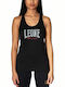 Leone Extrema 3 ABX68 Damen Ärmellos T-Shirt ABX68 für MMA Schwarz