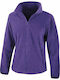 Result Women's Cardigan with Zipper Purple