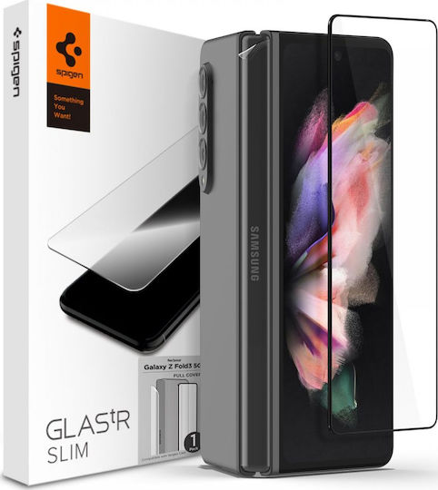Spigen GLAS.tR + Hinge Film 2.5D Full Face Tempered Glass (Galaxy Z Fold 3)