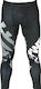 Leone Wacs AB932 Lang Männer Kampfsport Leggings Schwarz