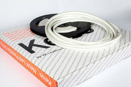 VK Lighting Wasserdicht LED-Streifen 24V Natürliches Weiß Licht 10m Neon Flex