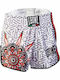 Leone Mandala Bărbați Shorts Kick/Thai Boxing Alb