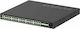 NetGear GSM4248PX Gestionat L3 PoE+ Switch cu 40 Porturi Gigabit (1Gbps) Ethernet și 8 Porturi SFP