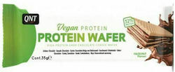 QNT Vegan Protein Wafer Protein Bar with Hazelnut Flavour 35g