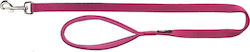 Trixie Dog Leash Lead Strap Premium Dark Pink 15mm Pink 1.2m