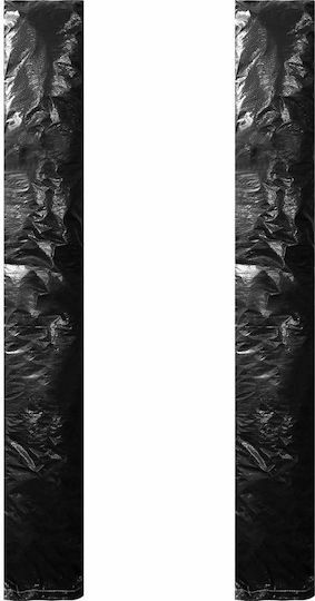 vidaXL Waterproof Umbrella Cover Black 30x30x200cm 2pcs