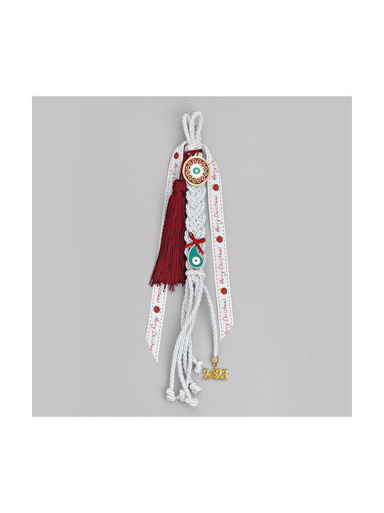 Metallischer Weihnachtsanhänger Charm (29cm) CI21005