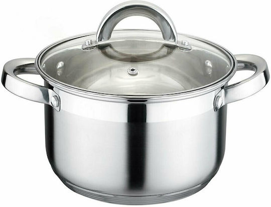 Kaisa Villa Deep Stainless Steel Pot 4.8lt / 22cm