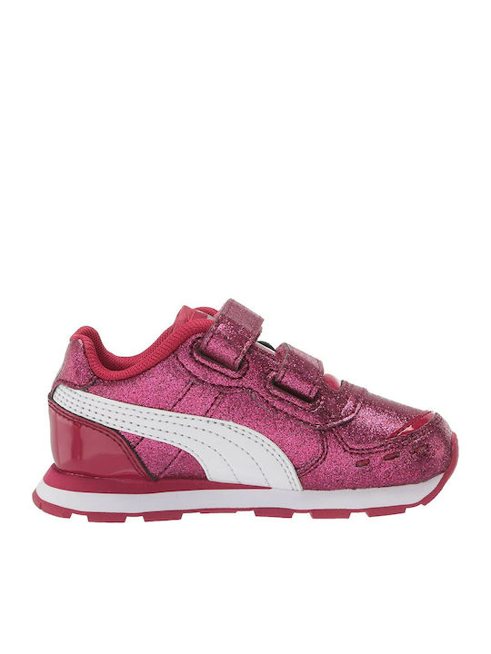 Vista Glitz Παιδικά Sneakers με Σκρατς Φούξια