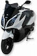 Ermax Ζελατίνα για Kymco X-Town 125/300 2016-2021 Sport Dark Smoke 034103016