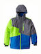 Kids' Casual Jacket Short with Hood Gray