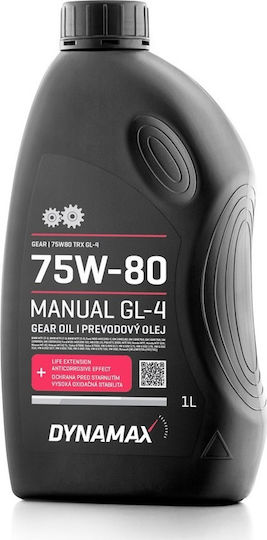 Dynamax Gear TRX GL4 Car Gear Oil for Automatic and Manual Transmission 75W-80 1L