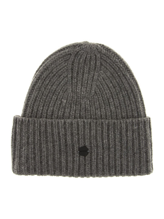Studios Premium Beanie Ανδρικός Σκούφος Πλεκτός σε Γκρι χρώμα