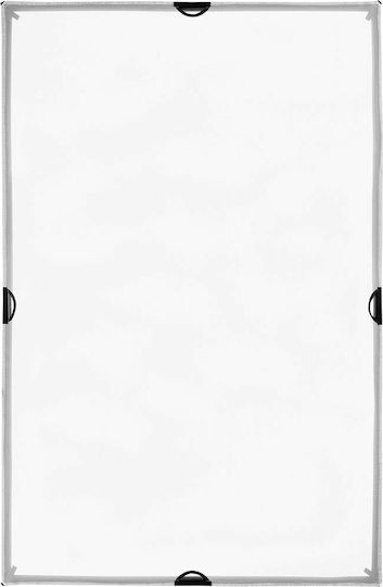 Westcott Scrim Jim Cine 1-1/4-Stop Diffusion Fabric Photography Backdrop Fabric 120x180cm White