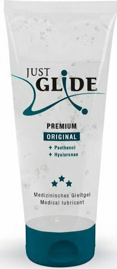 Just Glide Premium Original Panthenol & Hyaluronic Medical Lubricant 200ml