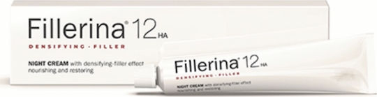 Labo Fillerina 12HA Densifying Filler Grade 5 Lippen Nacht Creme für Feuchtigkeitsspendend Anti-Aging & Festigung mit Hyaluronsäure & Kollagen 50ml