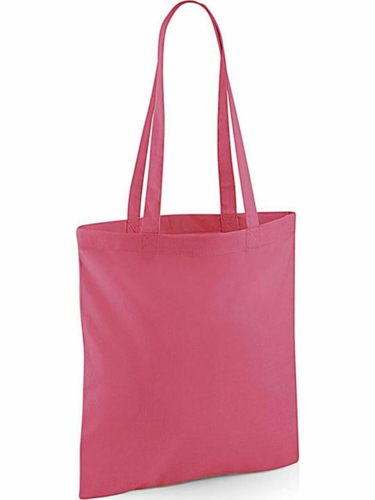 Westford Mill W101 Baumwolle Einkaufstasche in Rosa Farbe