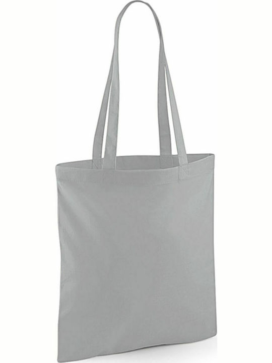 Westford Mill Βαμβακερή Τσάντα για Ψώνια Pure Grey