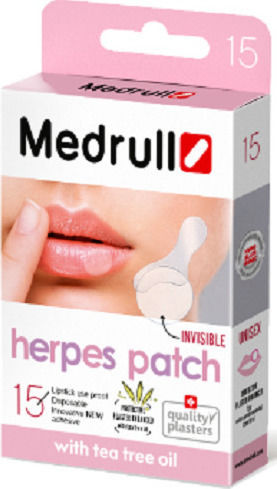 Medrull Herpes Patch With Tea Tree Oil 15τμχ