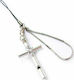 Volte-Tel Whistle Cross Mobile Jewelry Silver 8023910