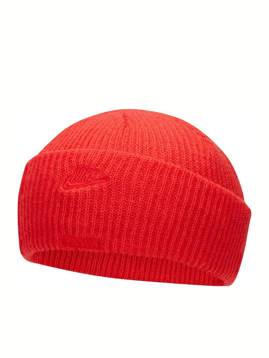Liverpool Fisherman Beanie Ανδρικός Σκούφος με Rib Πλέξη σε Κόκκινο χρώμα