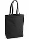 Westford Mill Camden W671 Fabric Shopping Bag in Black color