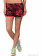 New Balance Accelerate Graphic Women's Sporty Shorts Red