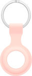 Loco Dot Schlüsselbund-Etui für AirTag Silikon in Rosa Farbe