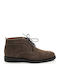 Damiani Suede Men's Boots Cigar