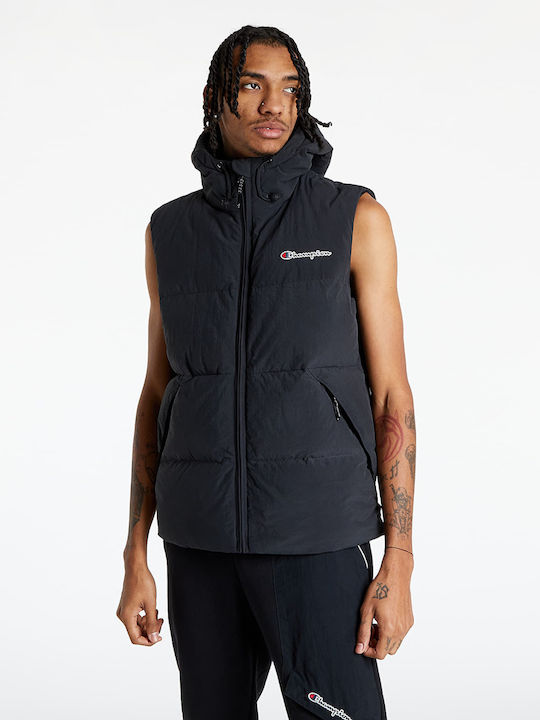 Champion Geacă fără mâneci Puffer Negru