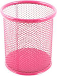 Foska - Pencil Case Round Wire, Pink HY5802